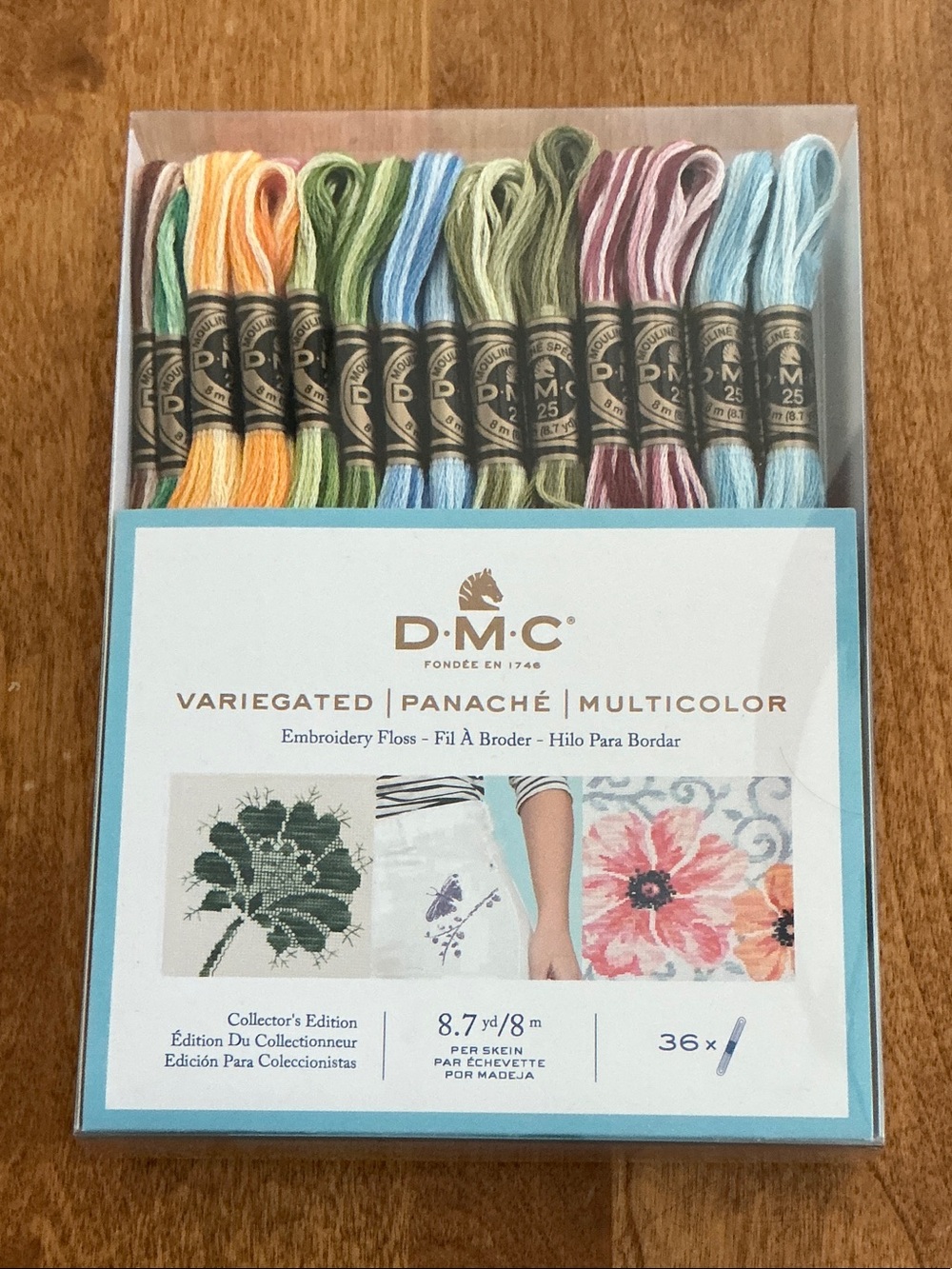DMC Variegated Multicolor Embroidery Floss Set - Pastel Mix